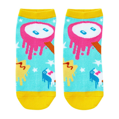 Fall Guys No Show Socks - 5 Pack MULTI-COLOR