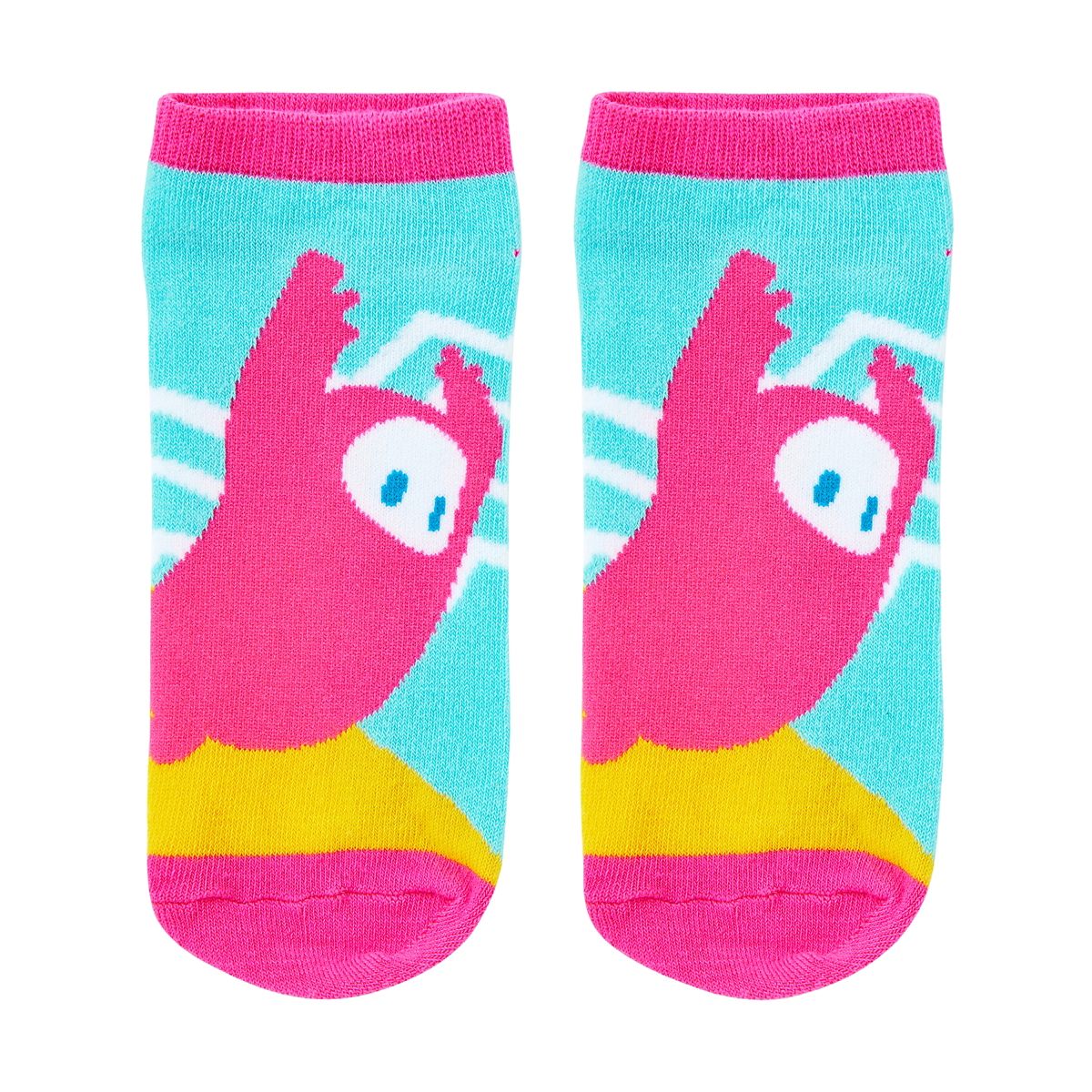 Fall Guys No Show Socks - 5 Pack MULTI-COLOR