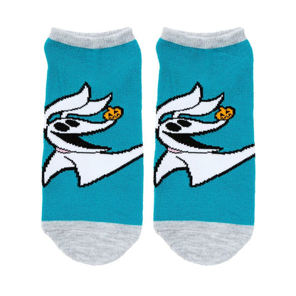 The Nightmare Before Christmas Ankle Socks - 7 Pair MULTI-COLOR
