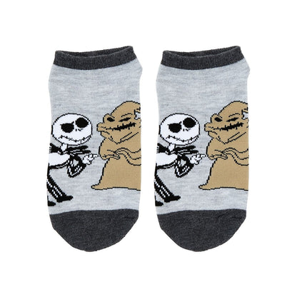 The Nightmare Before Christmas Ankle Socks - 7 Pair MULTI-COLOR