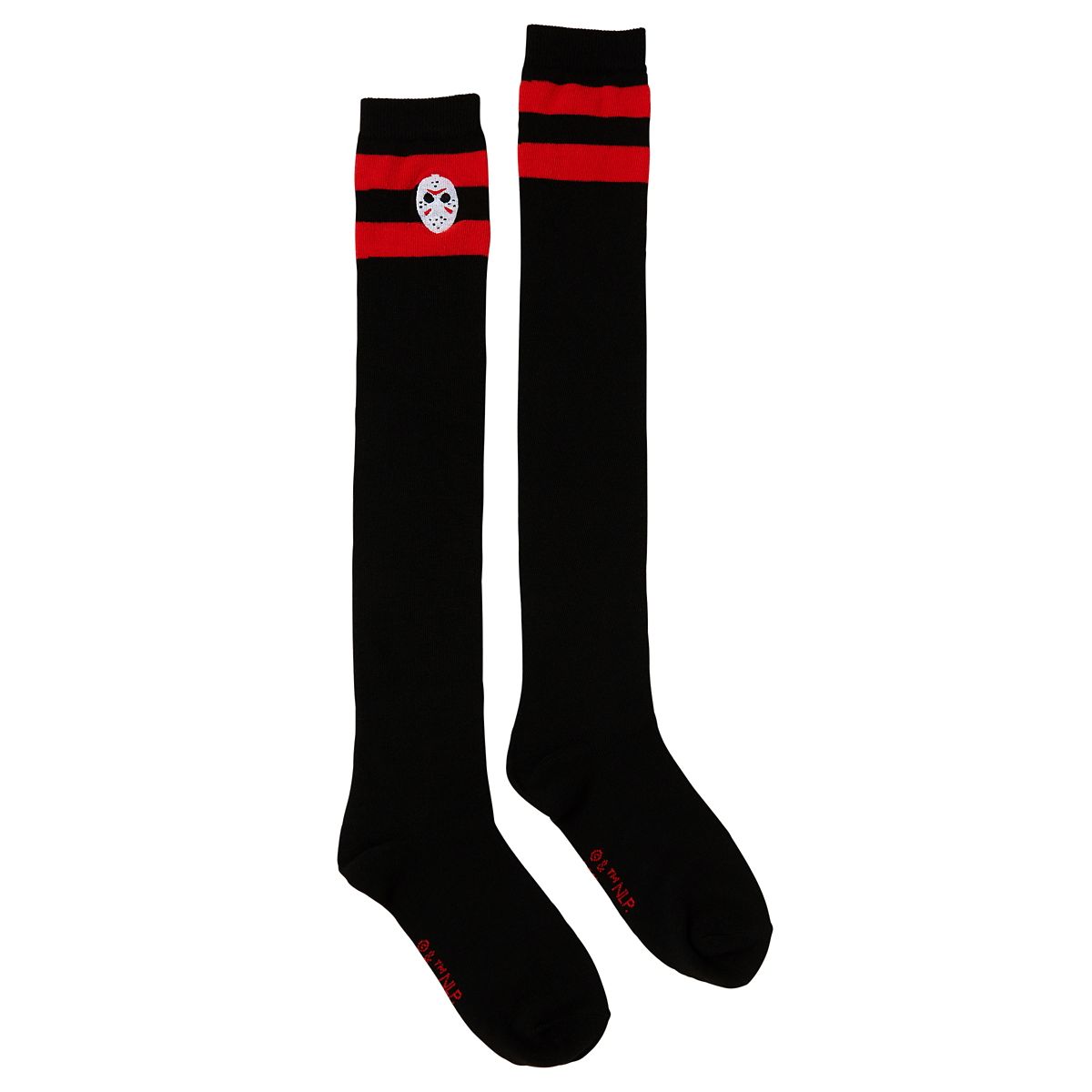 Jason Voorhees Over The Knee Socks - Friday the 13th BLACK