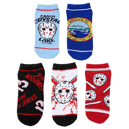 Friday the 13th Ankle Socks - 5 Pack MULTI-COLOR