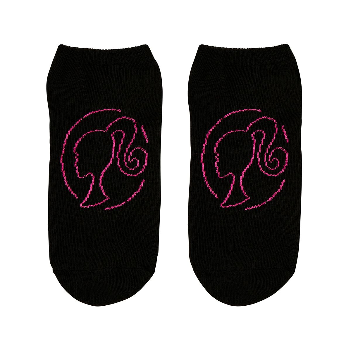 Barbie the Movie Ankle Socks - 5 Pairs HOT PINK