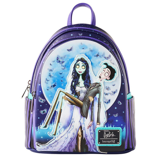 Loungefly Corpse Bride Lenticular Mini Backpack BLACK/GRAY