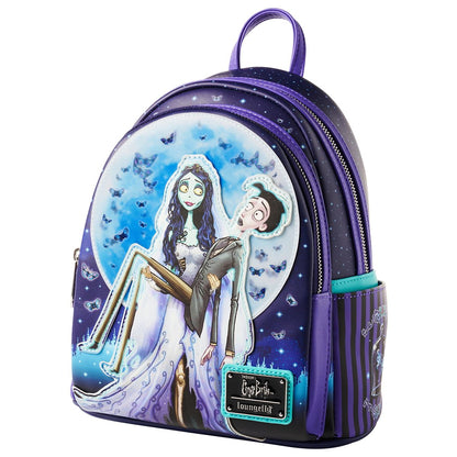 Loungefly Corpse Bride Lenticular Mini Backpack BLACK/GRAY