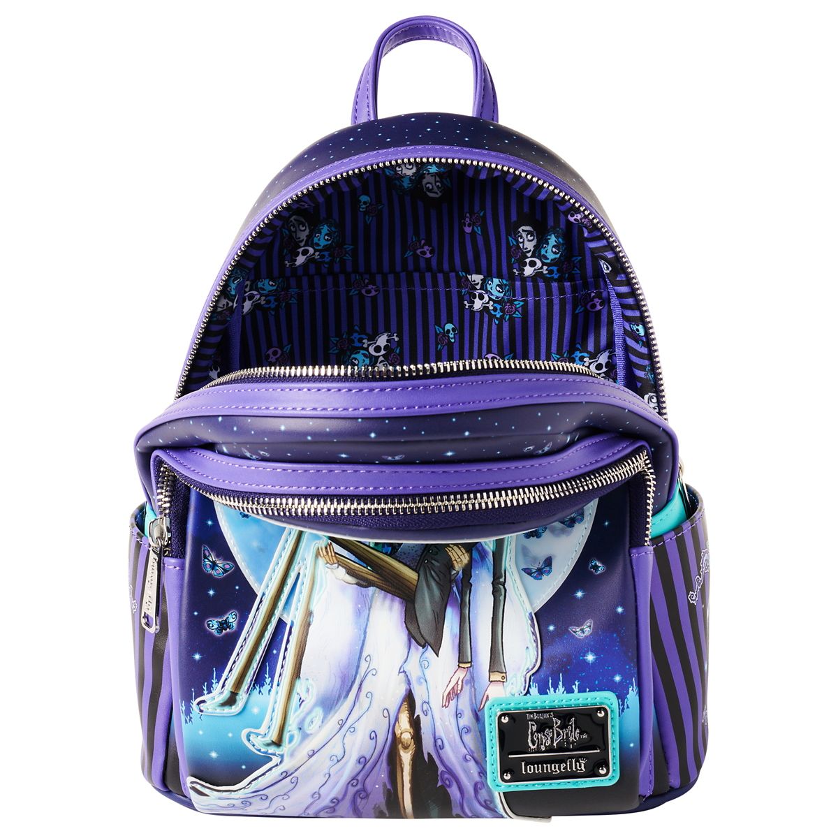 Loungefly Corpse Bride Lenticular Mini Backpack BLACK/GRAY