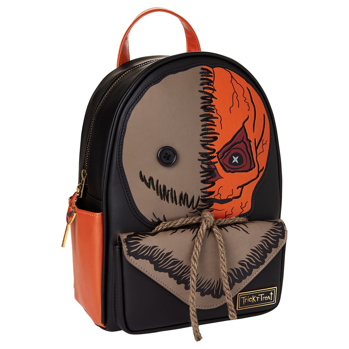 Split Sam Mini Backpack - Trick 'r Treat ORANGE/BROWN