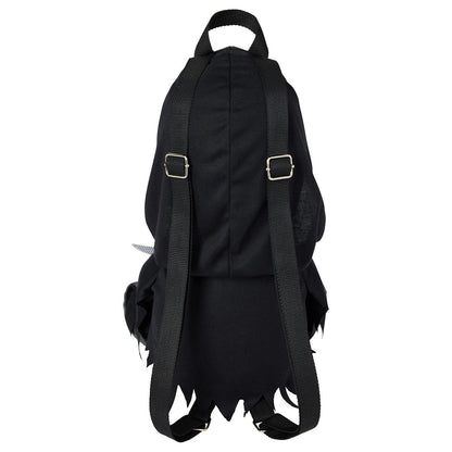 Ghost Face Plush Mini Backpack BLACK AND WHITE