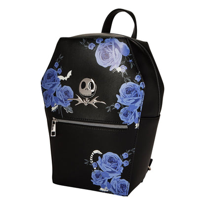 Jack Skellington Coffin Mini Backpack - The Nightmare Before Christmas BLACK
