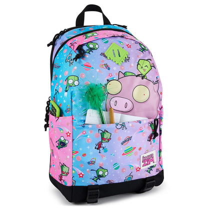 Invader Zim GIR Hooded Backpack MULTI-COLOR