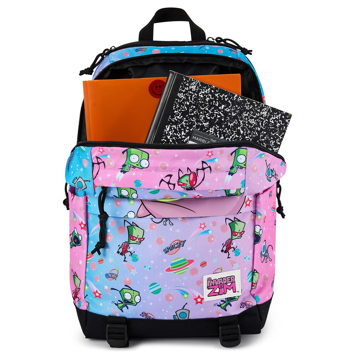 Invader Zim GIR Hooded Backpack MULTI-COLOR