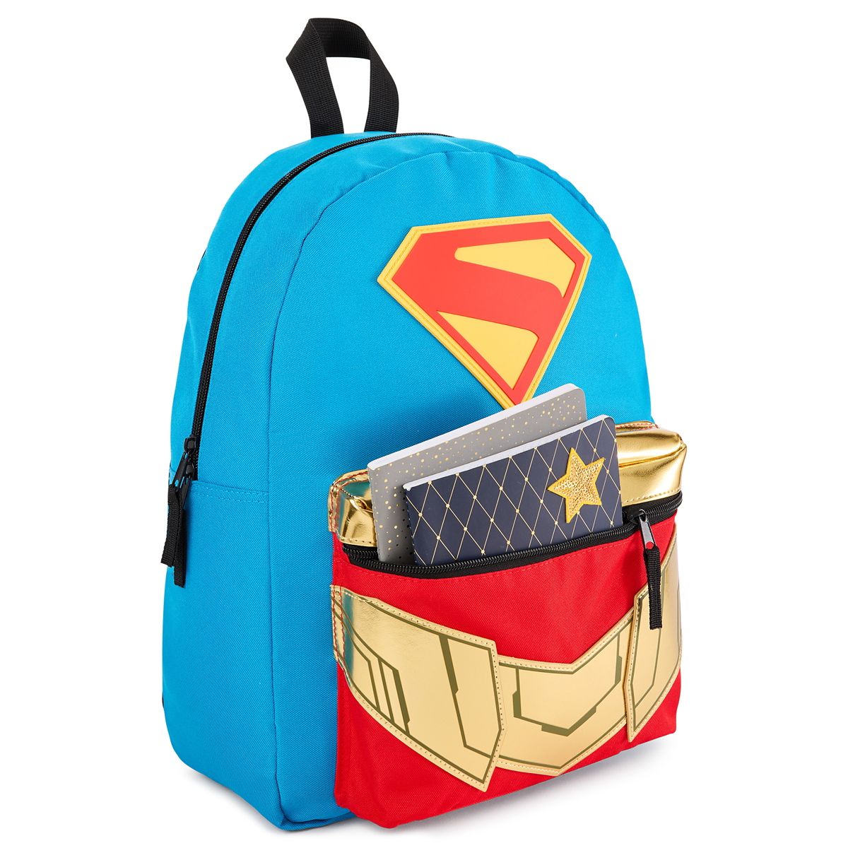 Flip Pak Supergirl Reversible Backpack - DC Comics BLUE