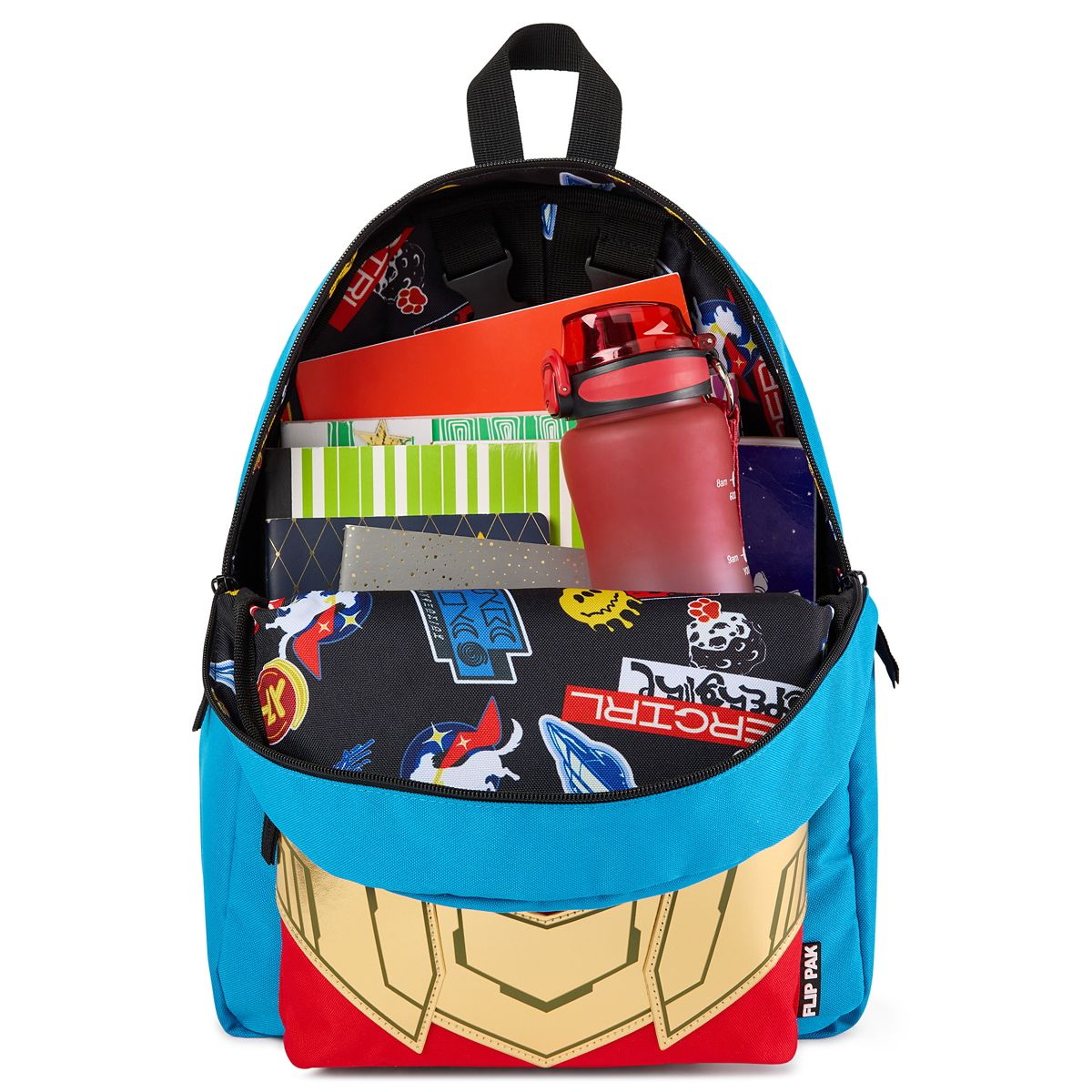 Flip Pak Supergirl Reversible Backpack - DC Comics BLUE