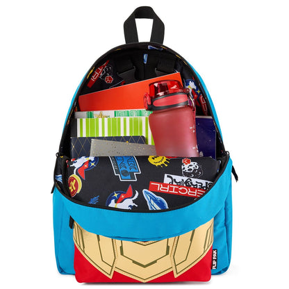 Flip Pak Supergirl Reversible Backpack - DC Comics BLUE