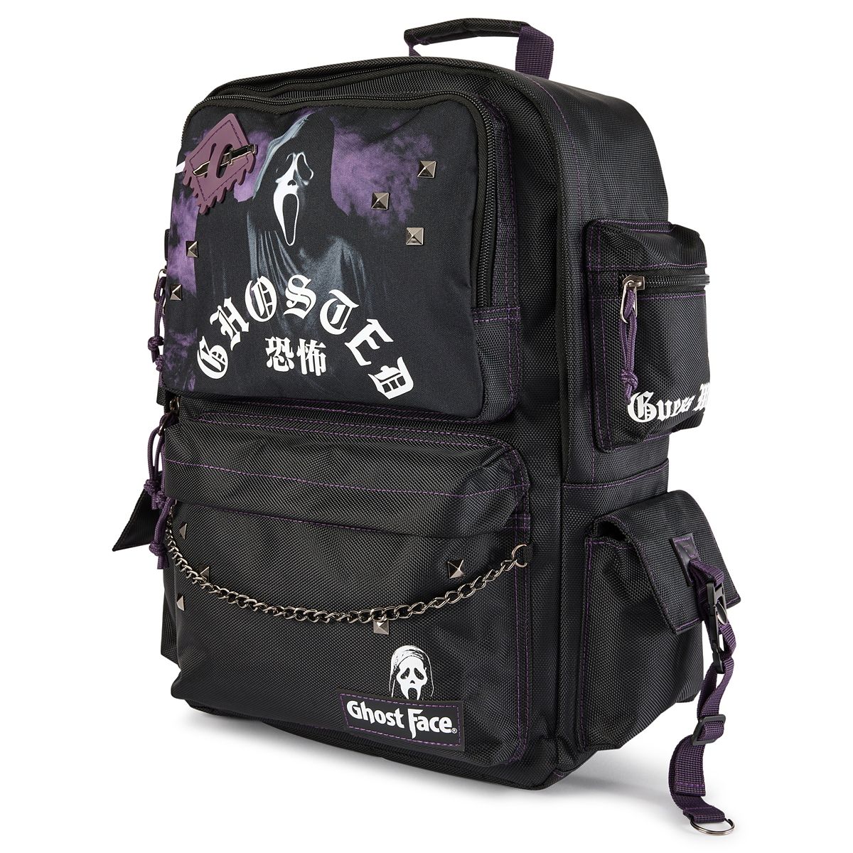 Ghost Face Ghosted Built-Up Backpack BLACK