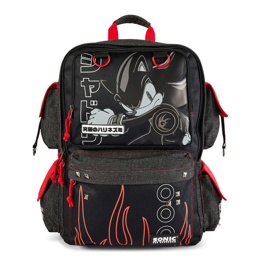 Shadow the Hedgehog Built-Up Backpack - Sonic the Hedgehog MULTI-COLOR