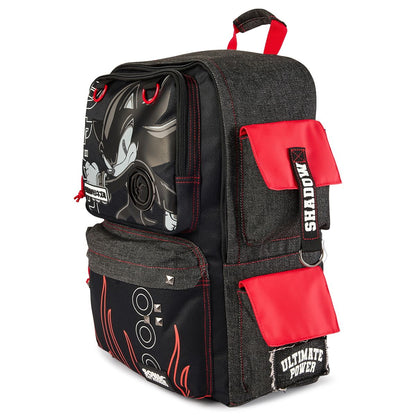 Shadow the Hedgehog Built-Up Backpack - Sonic the Hedgehog MULTI-COLOR