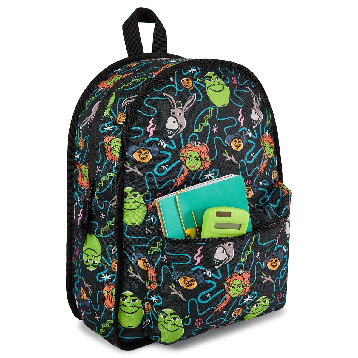 Flip Pak Shrek Corduroy Reversible Backpack GREEN