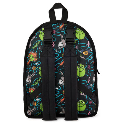 Flip Pak Shrek Corduroy Reversible Backpack GREEN