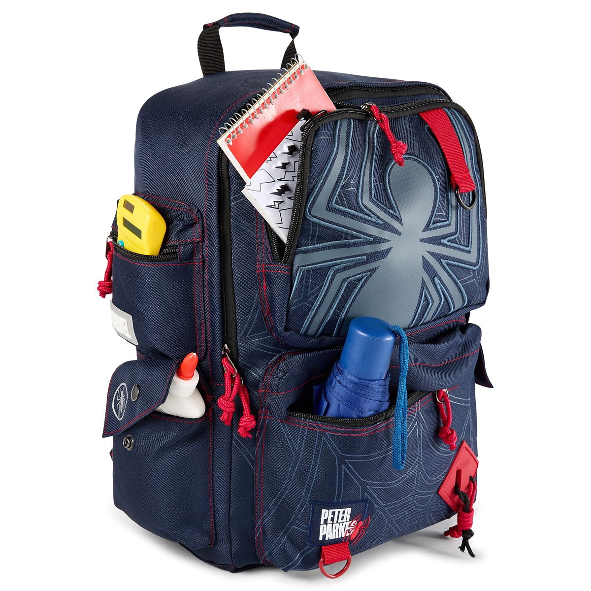 Spider-Man Built-Up Backpack - Marvel NAVY