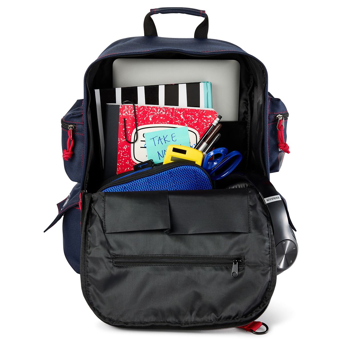 Spider-Man Built-Up Backpack - Marvel NAVY