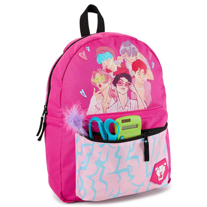 Flip Pak KPop Demon Hunters Saja Boys & Huntr/x Reversible Backpack MULTI-COLOR