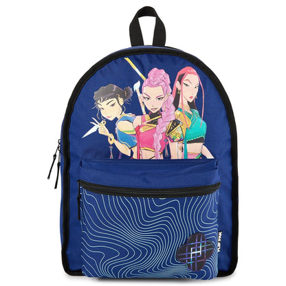 Flip Pak KPop Demon Hunters Saja Boys & Huntr/x Reversible Backpack MULTI-COLOR