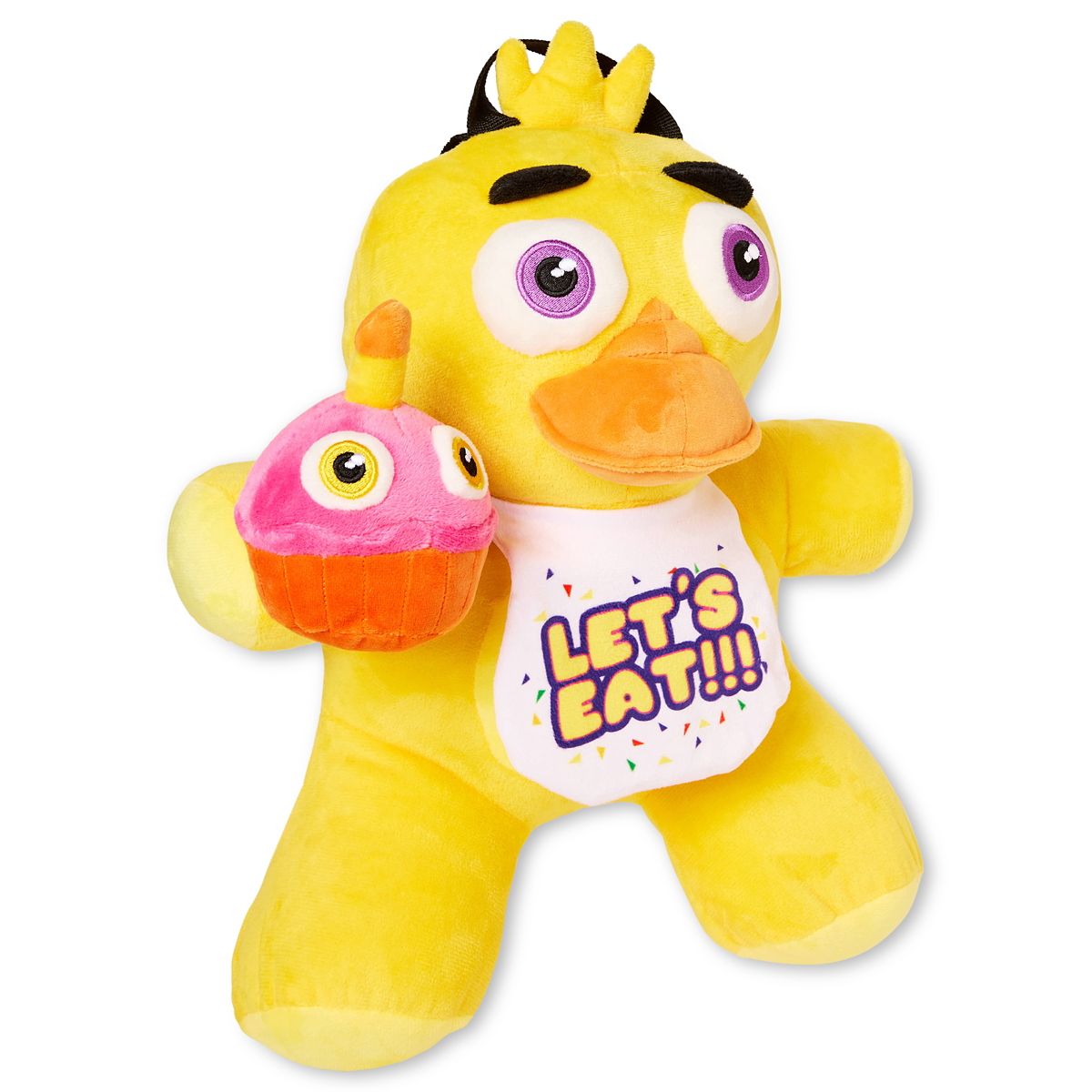 Chica Let's Eat Plush Mini Backpack - Five Nights at Freddy's YELLOW
