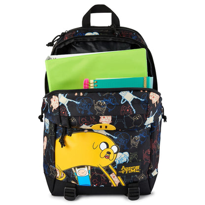 Adventure Time Jake the Dog Hooded Backpack MULTI-COLOR