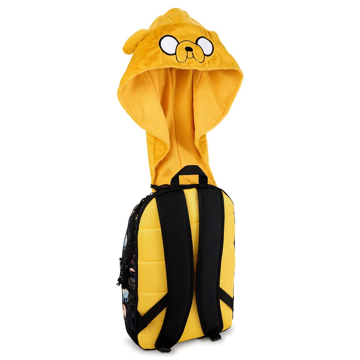 Adventure Time Jake the Dog Hooded Backpack MULTI-COLOR