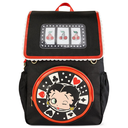 Betty Boop x Whatever! Makes You Happy Casino Backpack BLACK