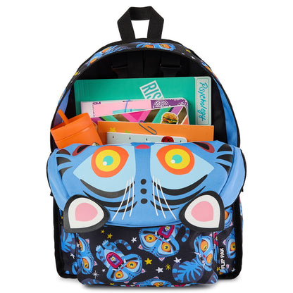 Flip Pak KPop Demon Hunters Derpy Reversible Backpack BLUE
