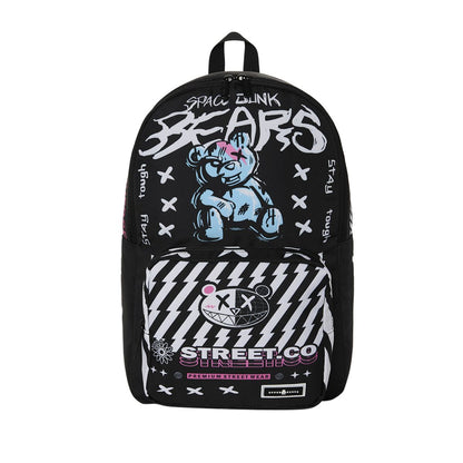 Space Junk Stay Tough Bear Backpack MULTI-COLOR