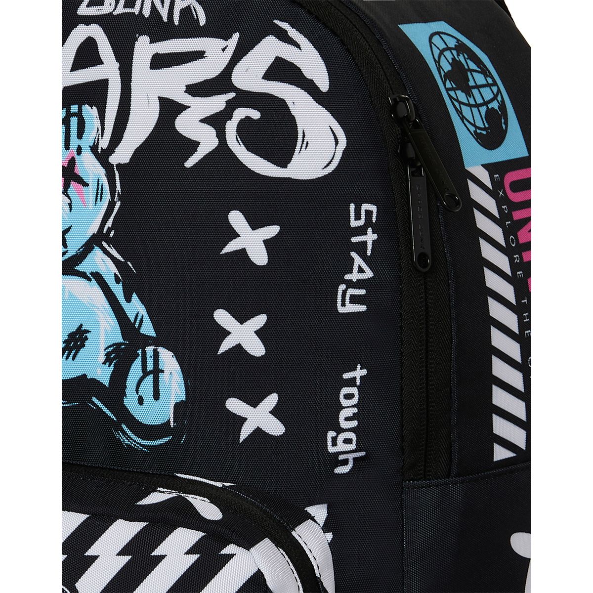 Space Junk Stay Tough Bear Backpack MULTI-COLOR