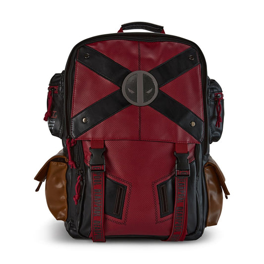 Deadpool Built-Up Backpack BLACK AND RED