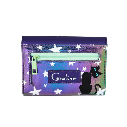 Glow in the Dark Coraline Big Face Wallet MULTI-COLOR