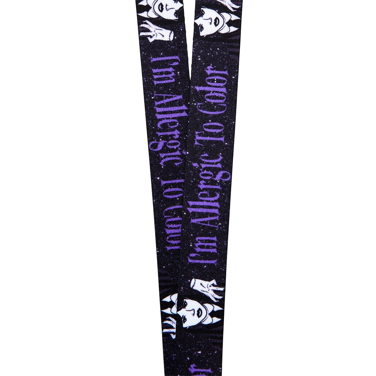 Wednesday Addams Lanyard - The Addams Family BLACK / MULTI