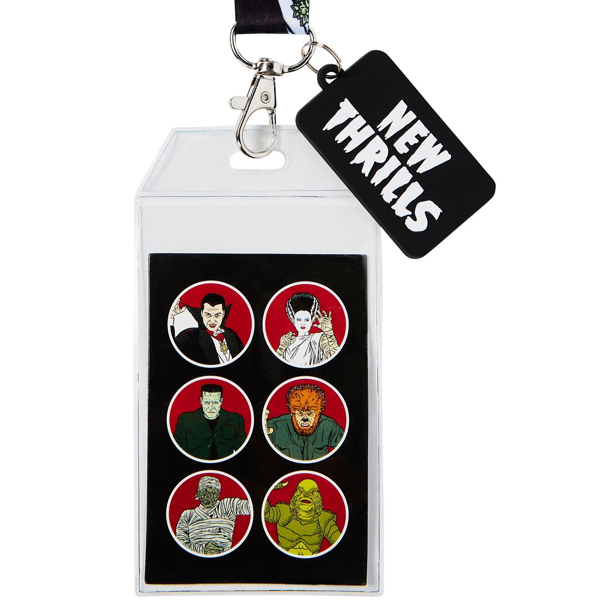 Universal Monsters Characters Lanyard MULTI-COLOR