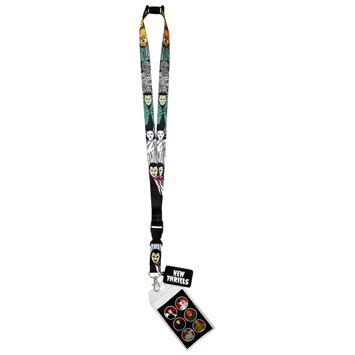 Universal Monsters Characters Lanyard MULTI-COLOR