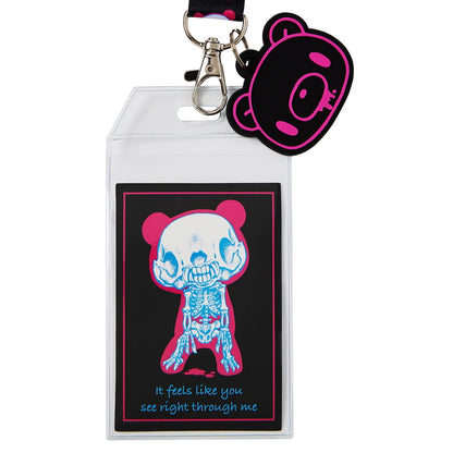 Gloomy Bear Lanyard- Gloomy The Naughty Grizzly MULTI-COLOR