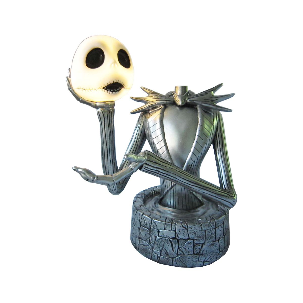 Jack Skellington Light-Up Statue - The Nightmare Before Christmas SILVER