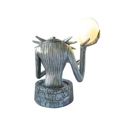 Jack Skellington Light-Up Statue - The Nightmare Before Christmas SILVER