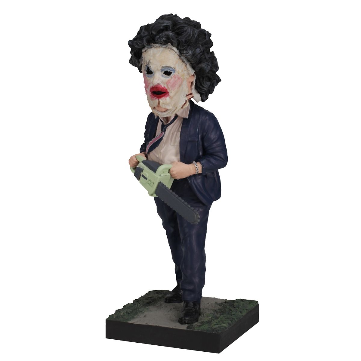 Leatherface Pretty Woman Mask Bobblehead Statue - The Texas Chainsaw Massacre MULTI-COLOR
