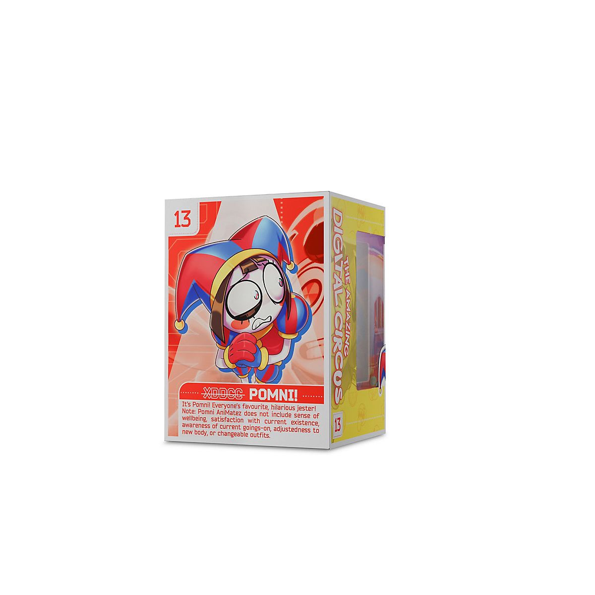 Pomni Animatez Figure - The Amazing Digital Circus MULTI-COLOR