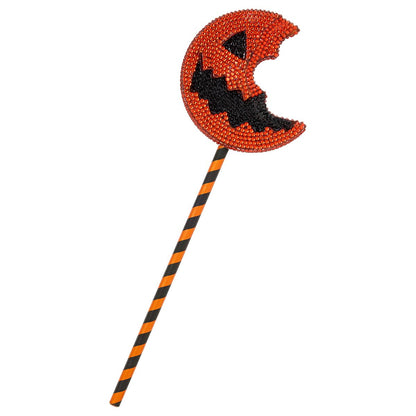 Bling Lollipop -  Trick 'r Treat BLACK AND ORANGE