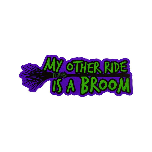My Other Ride Is A Broom Magnet MULTI-COLOR