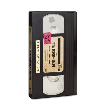 Terrifier Video Collector Box RED/WHITE/BLACK