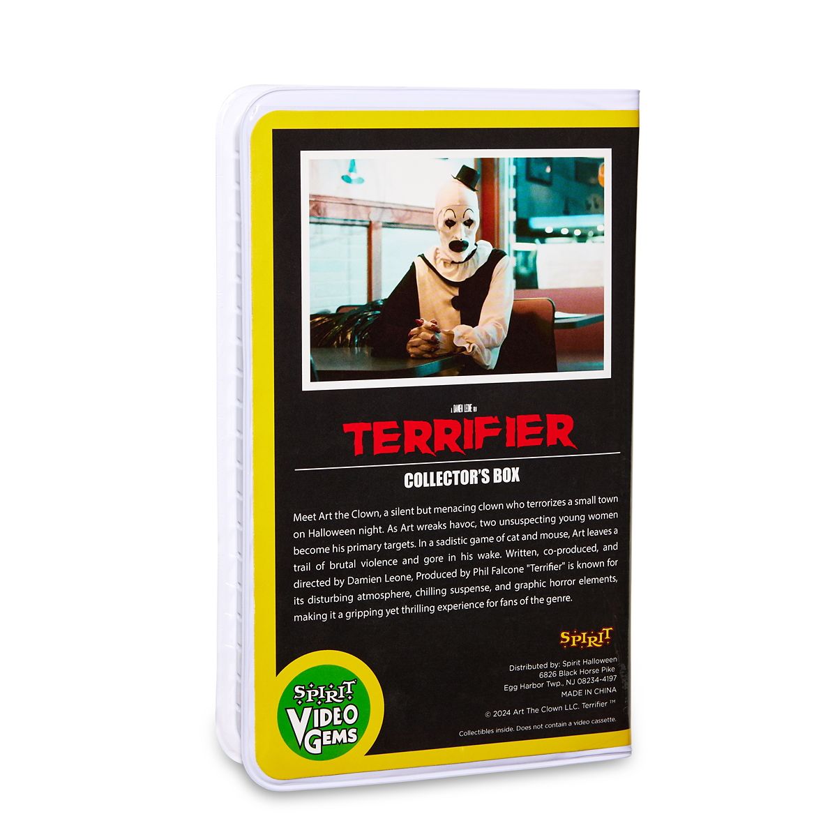 Terrifier Video Collector Box RED/WHITE/BLACK