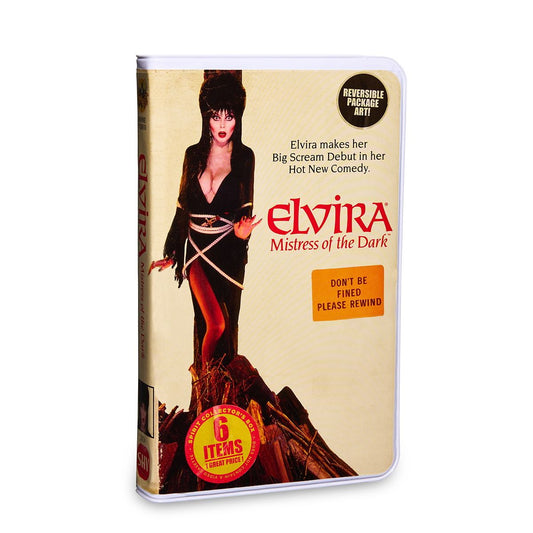 Elvira Video Collector Box BLACK AND WHITE