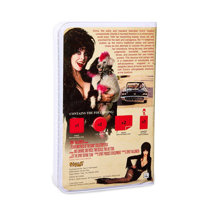 Elvira Video Collector Box BLACK AND WHITE